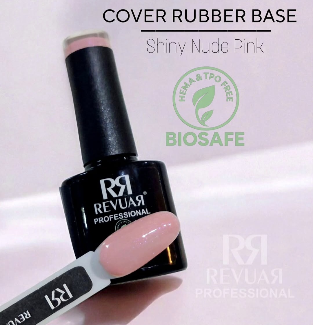 HEMA FREE Cover Rubber Base 8ml SHINY NUDE PINK br.815 - Slika 2